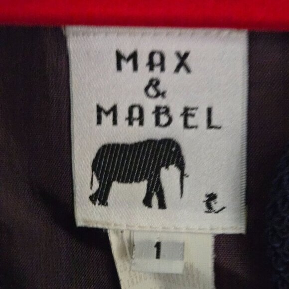 Max & Mabel Vintage Mixed Media Patchwork Plaid Metallic Unique Jacket Size 1X - Picture 6 of 7